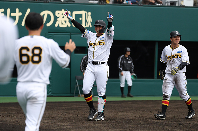 阪神タイガース　ジャガーズ Jaguars Tシャツ Lサイズ 新品完売品 幻の阪神ジャガーズ SGLスタジアム限定Tシャツ L
