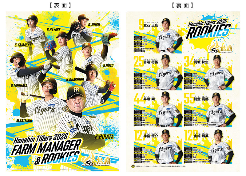 3月10日(火)～12日(木)オリックス戦の入場者プレゼント「2026ルーキー